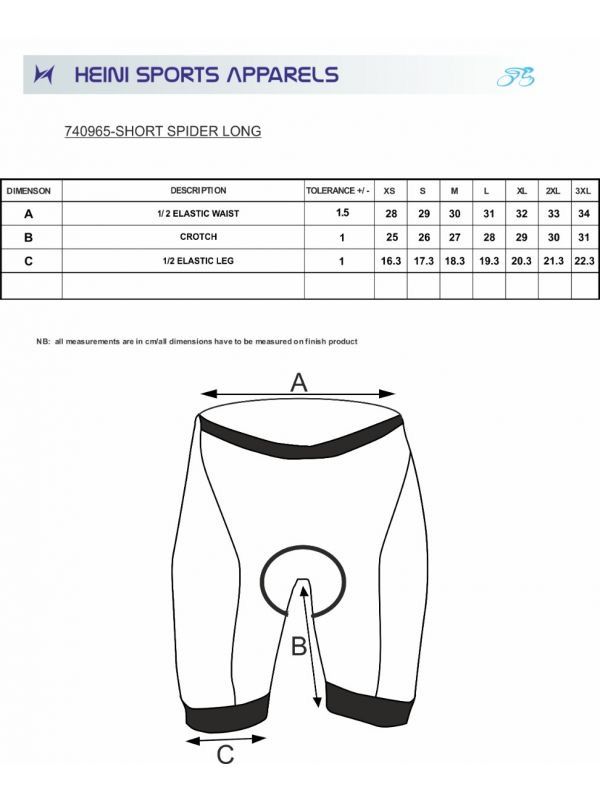 SPIDER SHORTS WOMEN 399