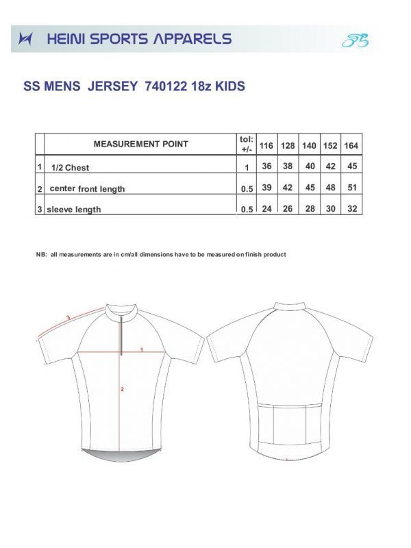NIZZA KIDS JERSEY 473