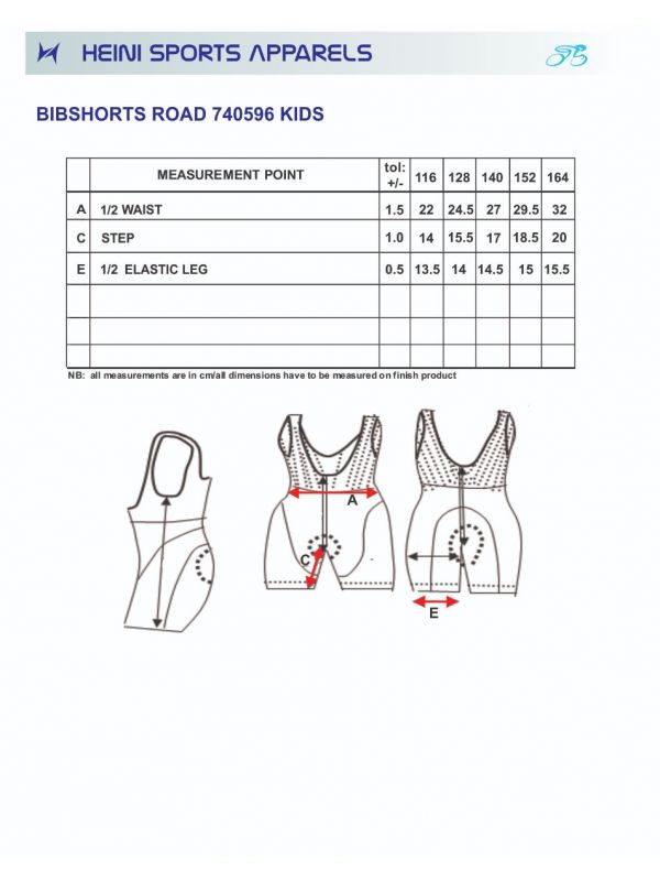 ROAD BIBSHORTS