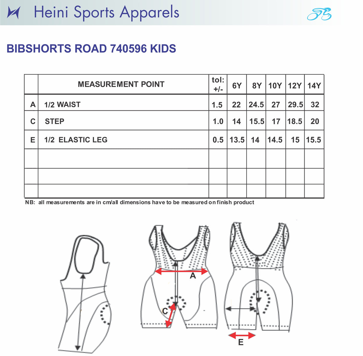 ROAD BIBSHORTS