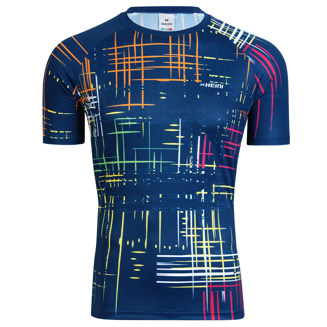 Active wear t-shirt with moisture-wicking fabric and breathable design
