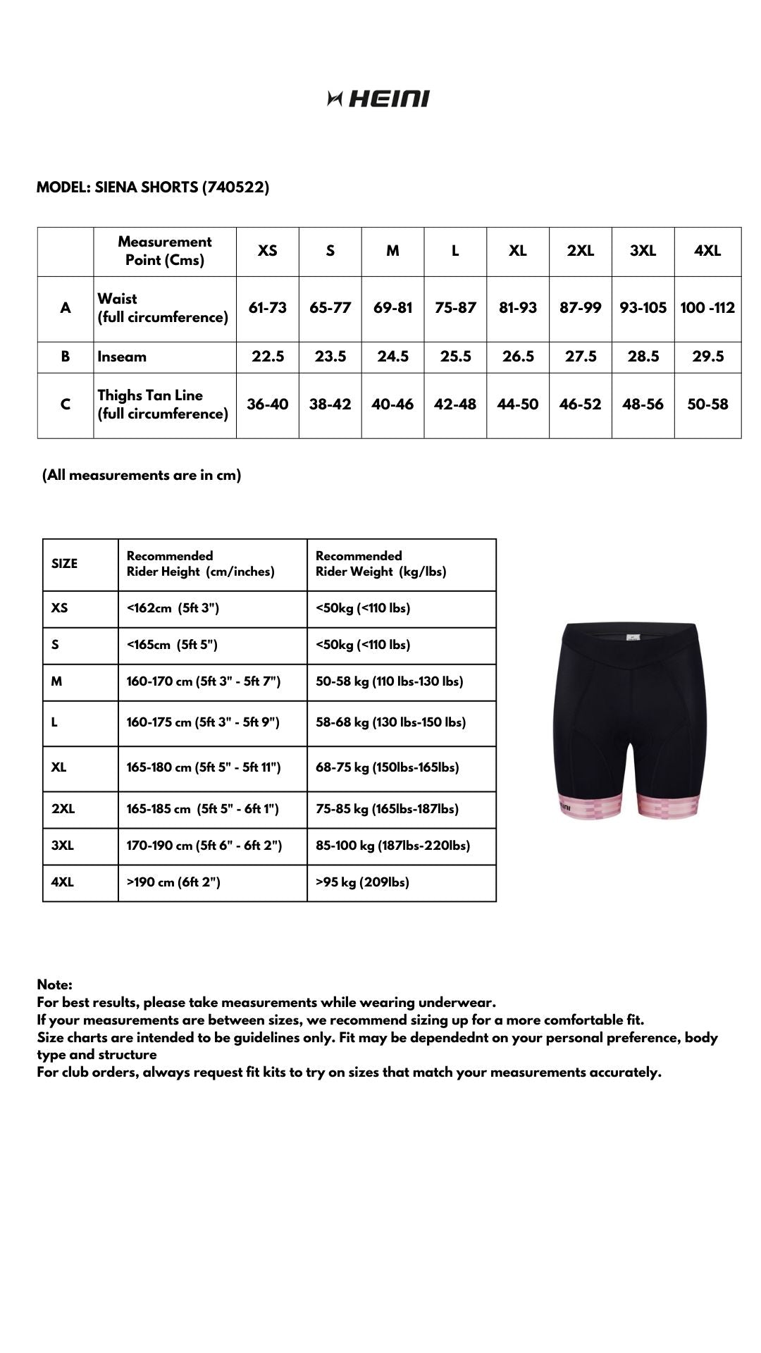 SIENA SHORTS 554