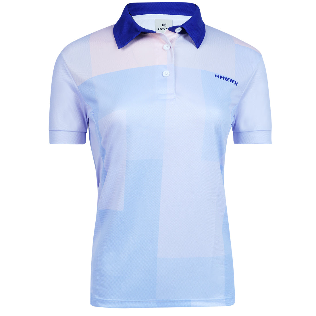 Women's polo shirt featuring a tailored fit and breathable fabric