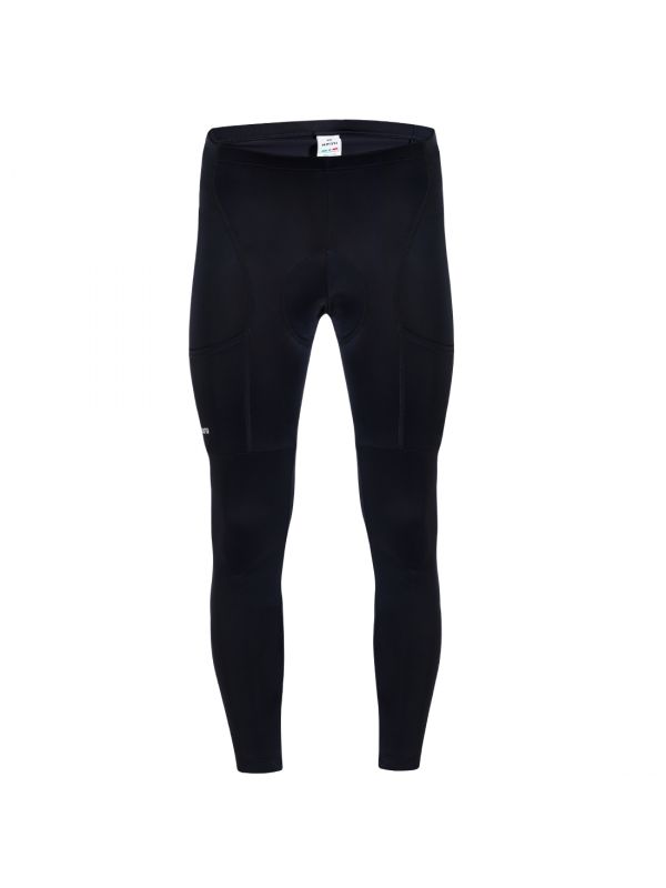 Men's cycling shorts with multi-density Italian chamois, ideal for long rides