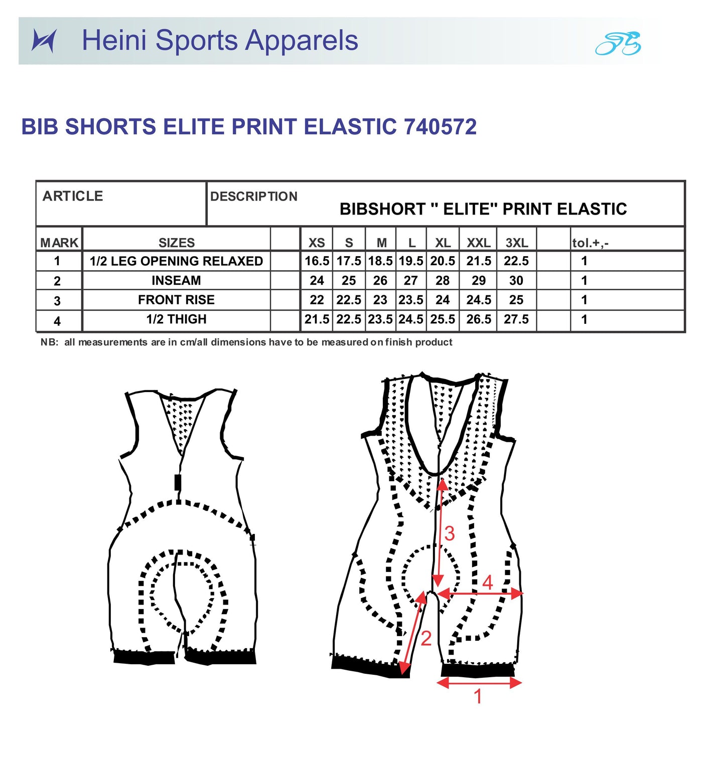 ELITE BIBSHORTS 506