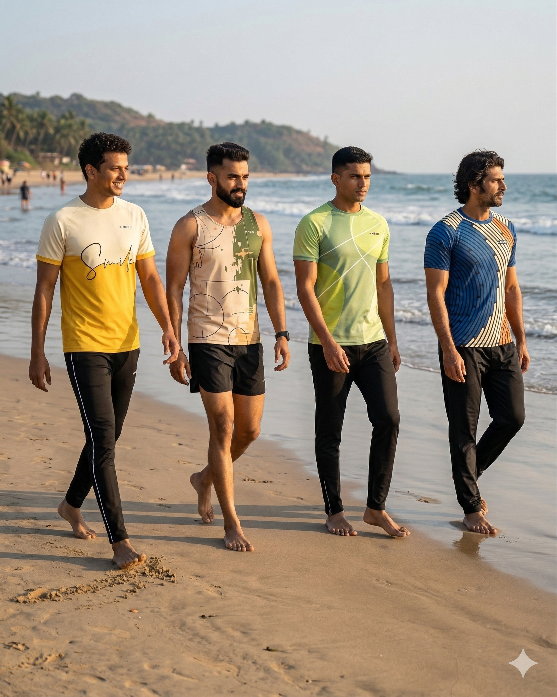 Men’s athleisure running T-shirt