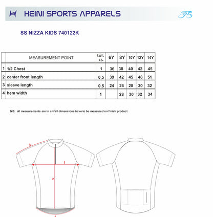NIZZA KIDS JERSEY 623