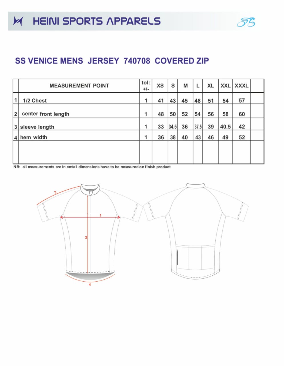 VENICE JERSEY 643
