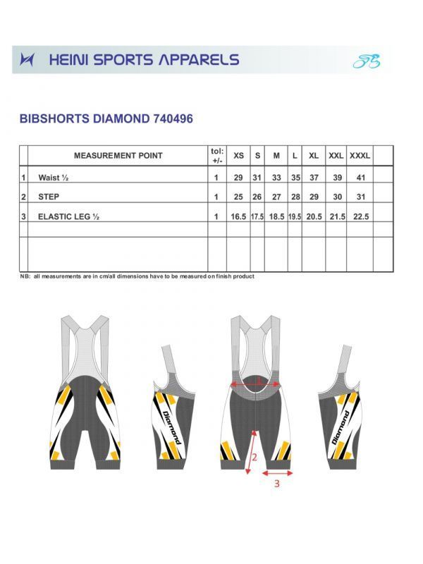 DIAMOND BIBSHORTS 489